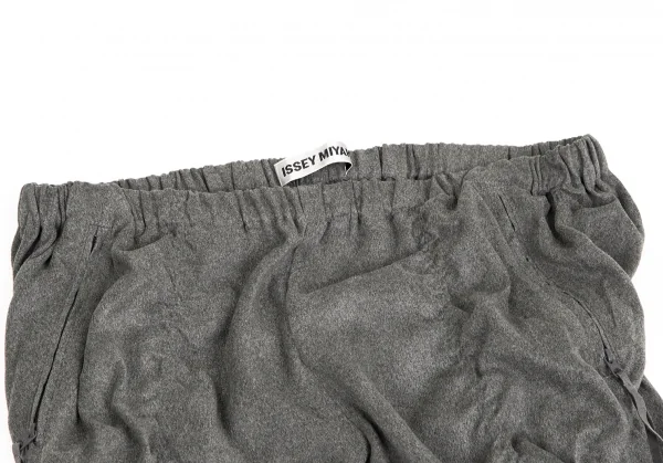 ISSEY MIYAKE Poly Gather Long Jacket & Pants K-128153_013
