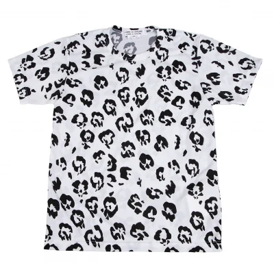COMME des GARCONS Rosie McGuinness Leopard Printed T Shirt