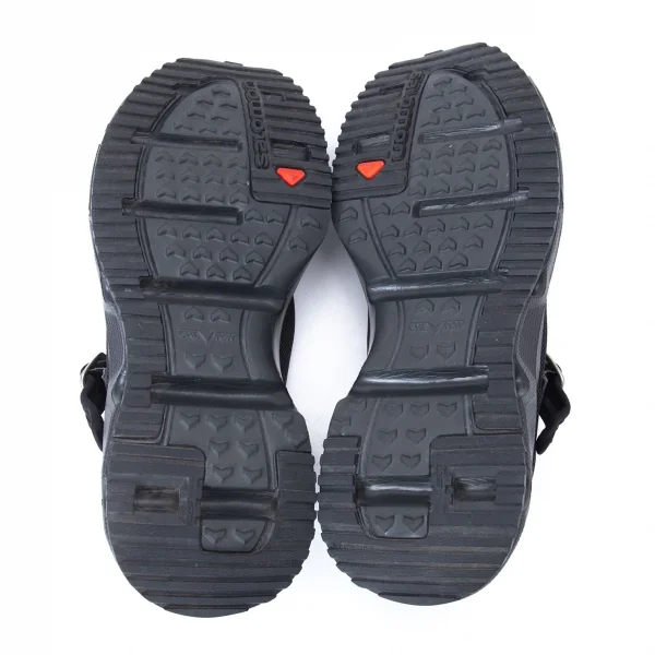 コムデギャルソン×サロモンCOMME des GARCONS×SALOMON RX MOC メッシュメリージェーンシューズ 黒24 K-128186_010