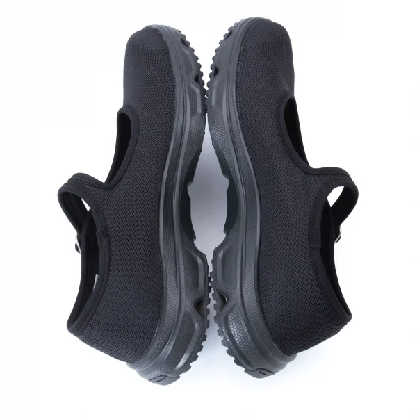 コムデギャルソン×サロモンCOMME des GARCONS×SALOMON RX MOC メッシュメリージェーンシューズ 黒24 K-128186_008