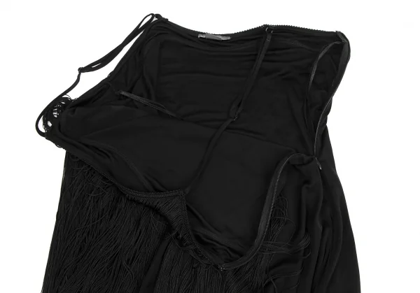 ARMANI EXCHANGE Rayon Fringe Camisole Tunic K-128196_011
