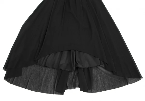 VIVIENNE TAM Gather Design Mesh Layered Sleeveless Dress K-128202_007