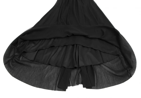 VIVIENNE TAM Gather Design Mesh Layered Sleeveless Dress K-128202_008