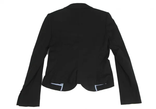 ポールスミス ブラックPaul Smith BLACK コットンリヨセル1Bジャケット 黒38 K-128208_011