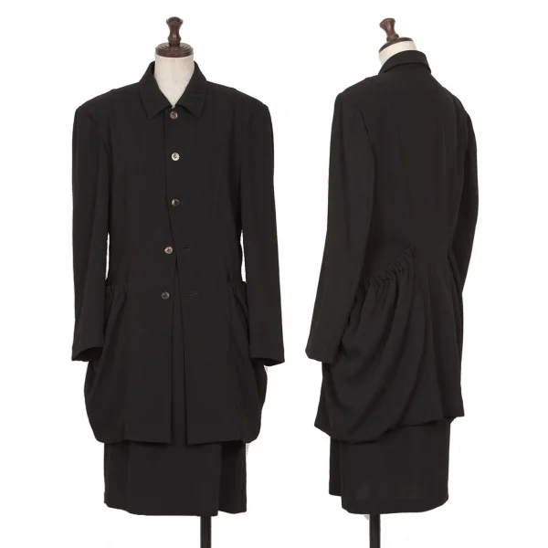 tricot COMME des GARCONS Pocket Design Jacket & Skirt Black S-M, S K-128230_001
