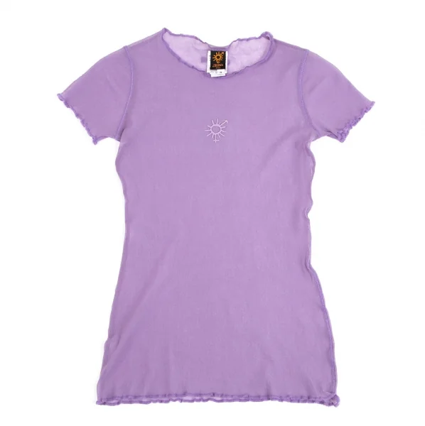 Jean Paul GAULTIER SOLEIL Logo Printed Mesh T-shirt K-128263_002