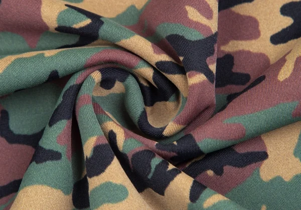 ジャンポールゴルチエ クラシックJean Paul GAULTIER CLASSIQUE ネットパイピングカモフラカットソー 緑茶40 K-128265_011