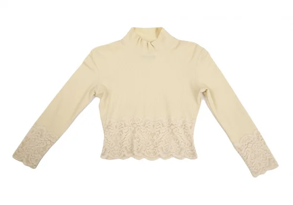 Jean Paul GAULTIER Lace Switching Top K-128273_002
