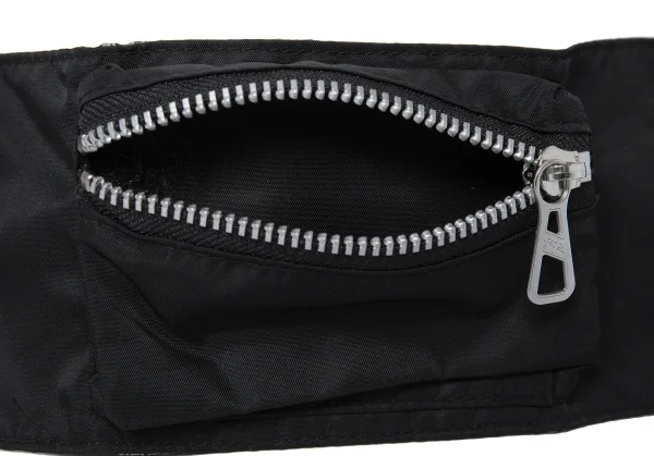 ジャンポールゴルチエJean Paul GAULTIER ジップポケットリストバンド 黒 K-128274_007