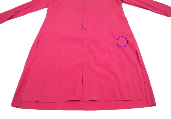 サイトs'yte リヨセルコットンサイドスリットロングシャツ ピンク3 K-128289_011