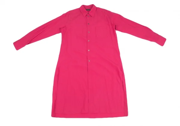 サイトs'yte リヨセルコットンサイドスリットロングシャツ ピンク3 K-128289_002