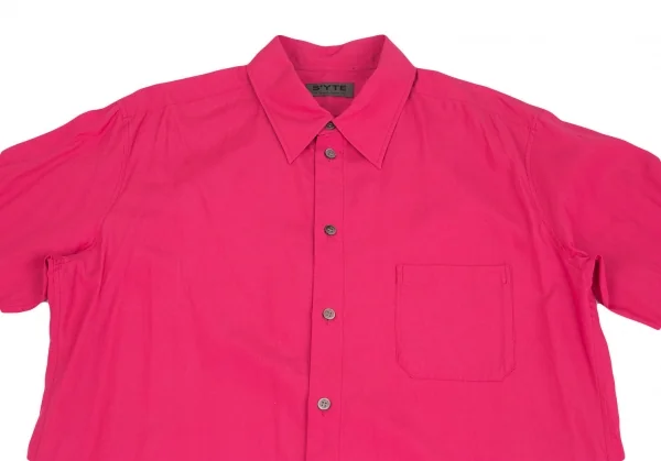 サイトs'yte リヨセルコットンサイドスリットロングシャツ ピンク3 K-128289_003