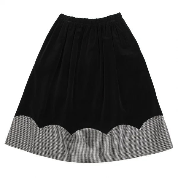 ローブドシャンブル コムデギャルソンrobe de chambre COMME des GARCONS ハウンドトゥースセットアップ 黒白M・M位 K-128312_013
