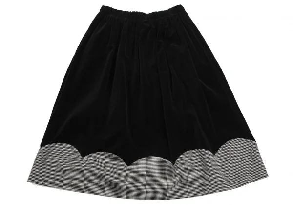 ローブドシャンブル コムデギャルソンrobe de chambre COMME des GARCONS ハウンドトゥースセットアップ 黒白M・M位 K-128312_016