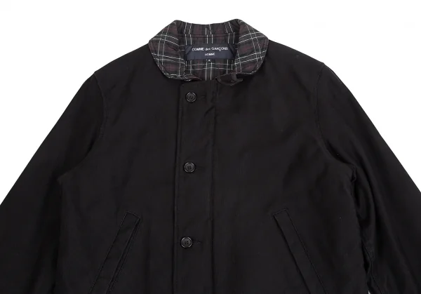 COMME des GARCONS HOMME Check Lining Padding Cotton Jacket K-128324_002