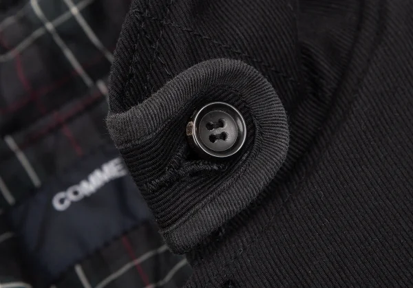 COMME des GARCONS HOMME Check Lining Padding Cotton Jacket K-128324_005