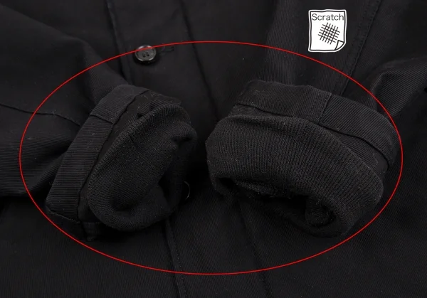 COMME des GARCONS HOMME Check Lining Padding Cotton Jacket K-128324_011