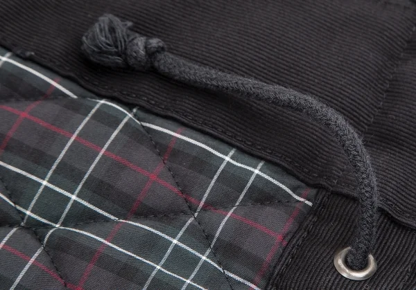 COMME des GARCONS HOMME Check Lining Padding Cotton Jacket K-128324_016