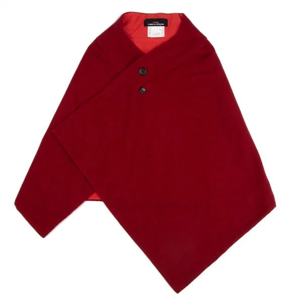 tricot COMME des GARCONS Wool Nylon Cape K-128333_002