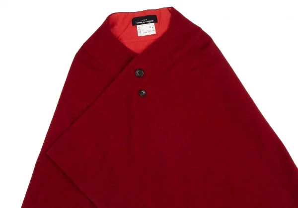 tricot COMME des GARCONS Wool Nylon Cape K-128333_003