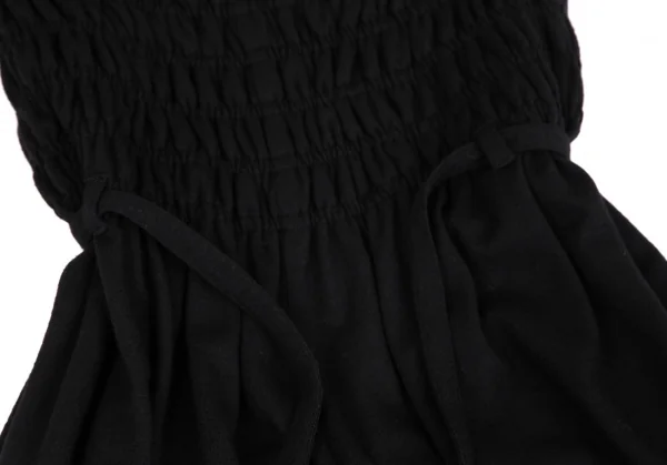 COMME des GARCONS High Waist Gather Wide Knit Pants K-128341_007