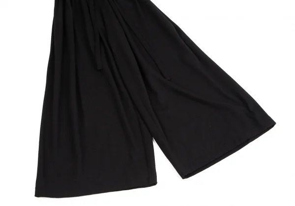 COMME des GARCONS High Waist Gather Wide Knit Pants K-128341_008