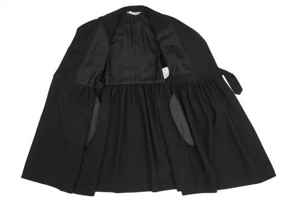 COMME des GARCONS Shadow Stripe Woven Belted Coat K-128351_013