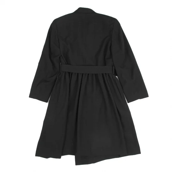 COMME des GARCONS Shadow Stripe Woven Belted Coat K-128351_014