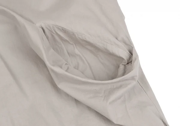 イッセイミヤケ ミーISSEY MIYAKE me フロントタックボックスシルエットワンピース ベージュF K-128383_008
