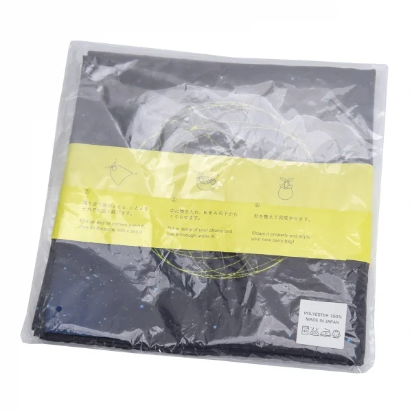 新品!イッセイミヤケISSEY MIYAKE プラネットプリント風呂敷 紺 K-128400_003