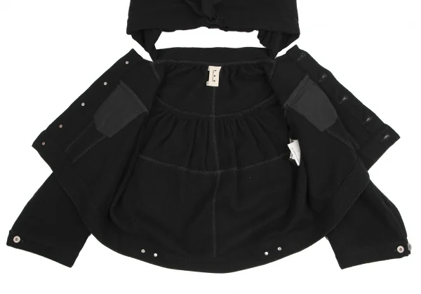 タオ コムデギャルソンtao COMME des GARCONS袋ドッキングウールトラッカージャケット 黒M K-128406_012