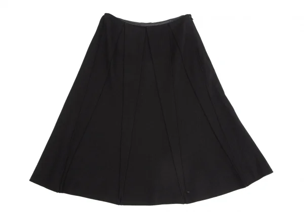 Sybilla Tucked Wool Knit Skirt K-128465_002