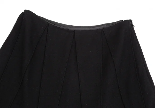 Sybilla Tucked Wool Knit Skirt K-128465_003
