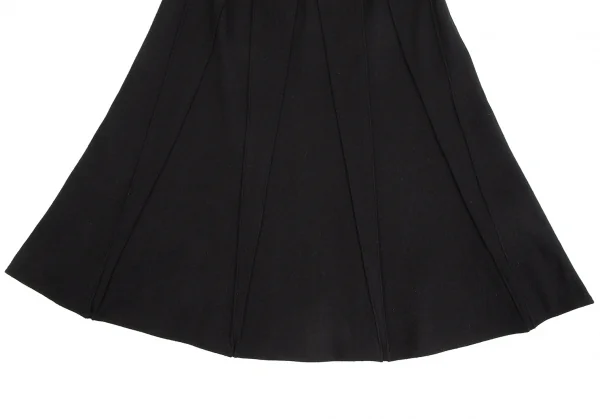 Sybilla Tucked Wool Knit Skirt K-128465_005