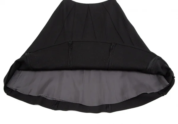 Sybilla Tucked Wool Knit Skirt K-128465_007