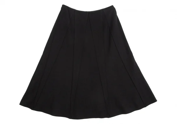 Sybilla Tucked Wool Knit Skirt K-128465_009