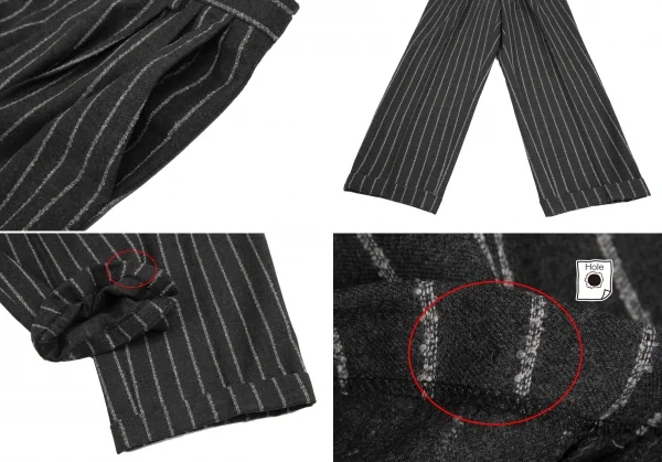 ヴェルサスVERSUS ストライプメタルボタンセットアップスーツ グレー50 K-128501_015