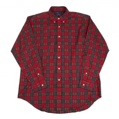 Ralph Lauren One Point Pony Embroidery Tartan Check Shirt