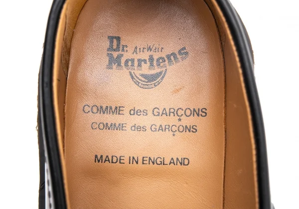 コムコム コムデギャルソンコムデギャルソン×ドクターマーチンCOMME des GARCONS × Dr.Martens 15169 タッセルローファーシューズ 黒UK6(24.5位） K-128552_012
