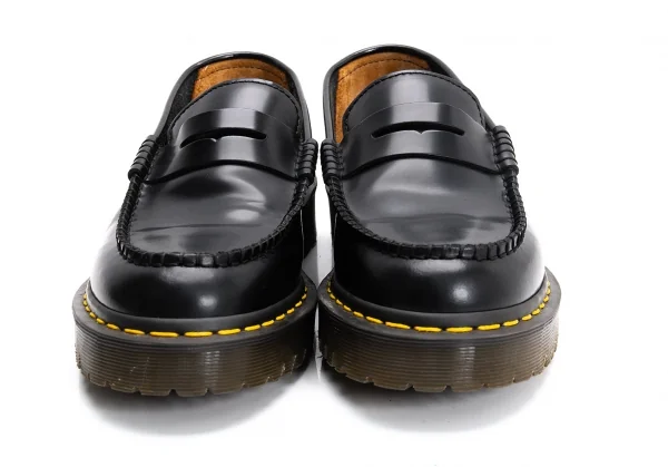 コムコム コムデギャルソンコムデギャルソン×ドクターマーチンCOMME des GARCONS × Dr.Martens ローファーシューズ 黒UK6(24.5位） K-128553_003