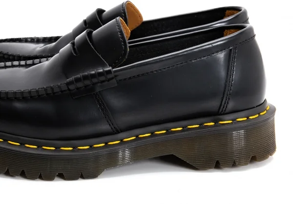 コムコム コムデギャルソンコムデギャルソン×ドクターマーチンCOMME des GARCONS × Dr.Martens ローファーシューズ 黒UK6(24.5位） K-128553_005