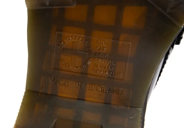 コムコム コムデギャルソンコムデギャルソン×ドクターマーチンCOMME des GARCONS × Dr.Martens ローファーシューズ 黒UK6(24.5位） K-128553_009