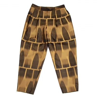 ISSEY MIYAKE Jacquard Shiny Pants