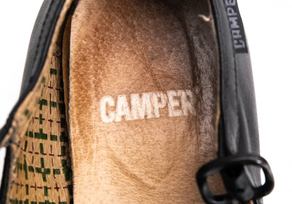 カンペールCAMPER レザーストラップメリージェーンシューズ 黒36(23位) K-128582_016
