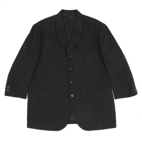 ワイズフォーメンY's for men ウールギャバセットアップスーツ 黒S・M K-128605_002