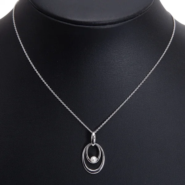 タサキTASAKI パールネックレス シルバー K-128629_001