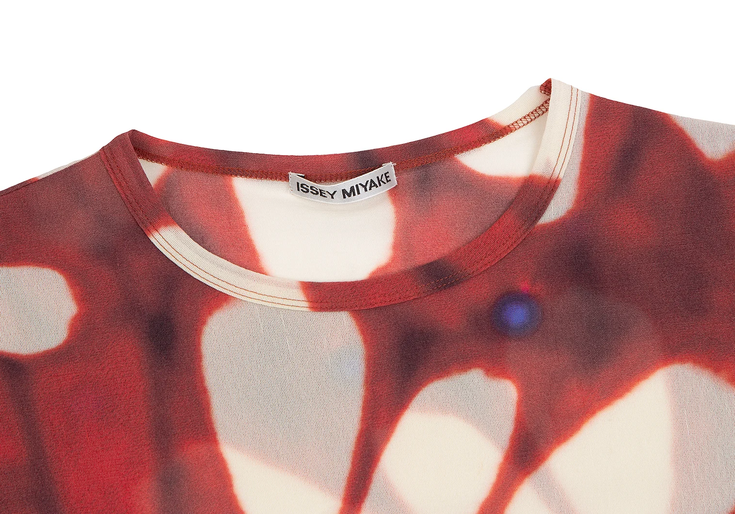 ISSEY MIYAKE Printed Mesh T Shirt (K-128648)