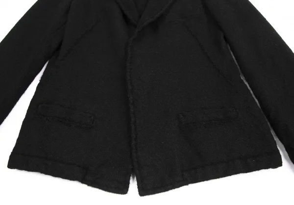 Y's Wool Fulling Herringbone Jacket K-128658_010