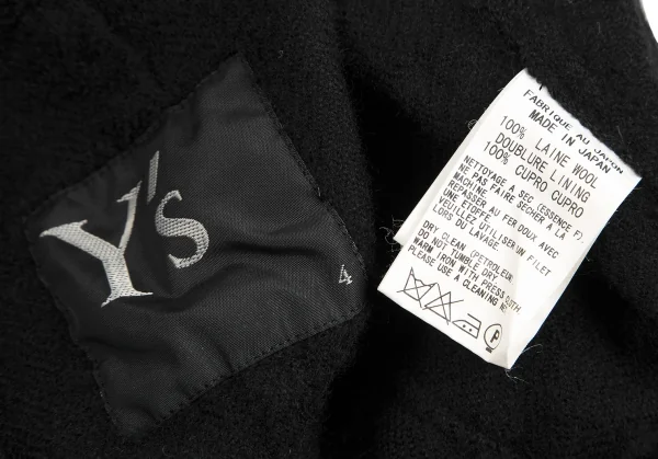 Y's Wool Fulling Herringbone Jacket K-128658_019