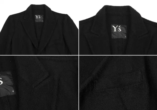 Y's Wool Fulling Herringbone Jacket & Skirt K-128660_004